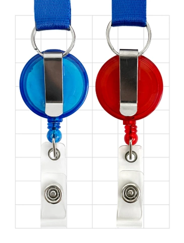 先端ホック(青赤)